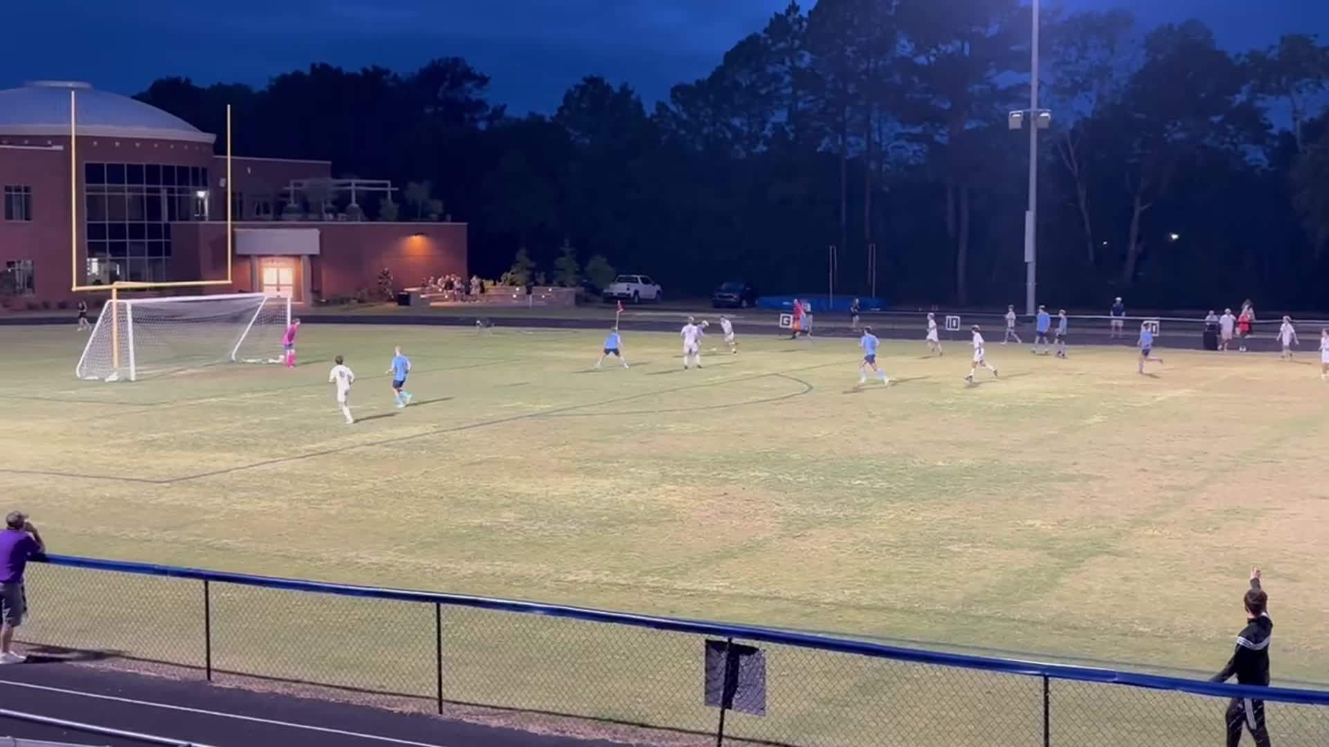 Josh Laney goal, Watts Tisdale Assist vs Wilson Hall