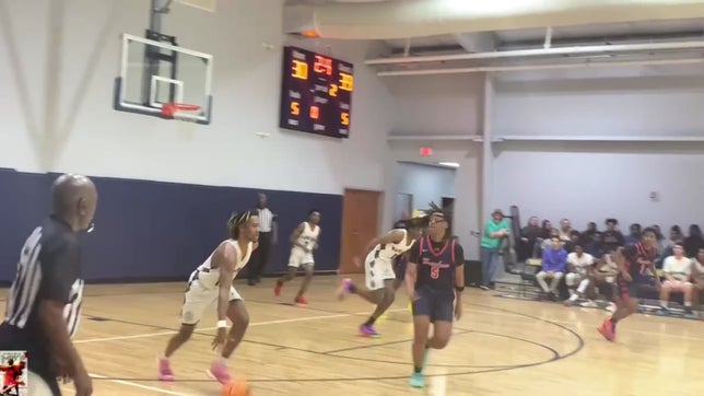 Isaiah Thomas half court buzzer beater to end the first half and jai with a crazy head tap dunk on for Wayne Prep Academy #buzzerbeater #dunkedon