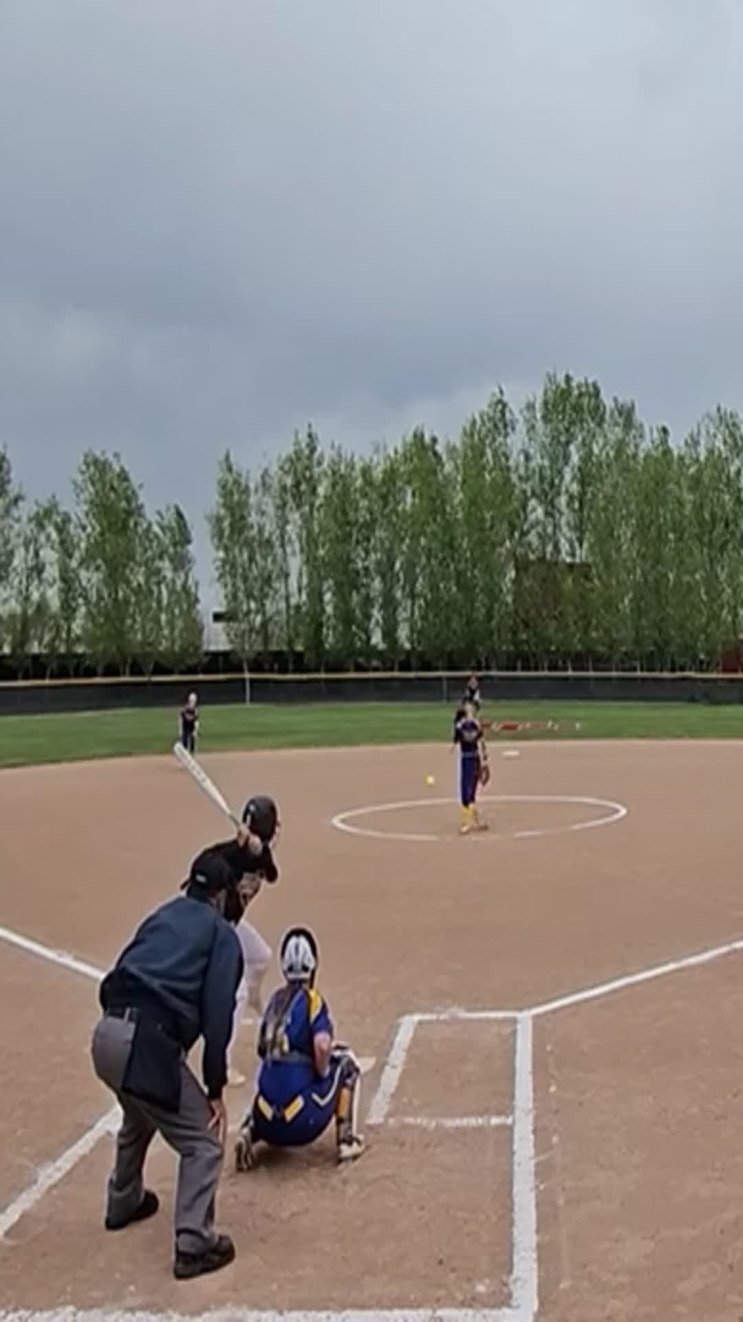 Zoe leadoff Home run