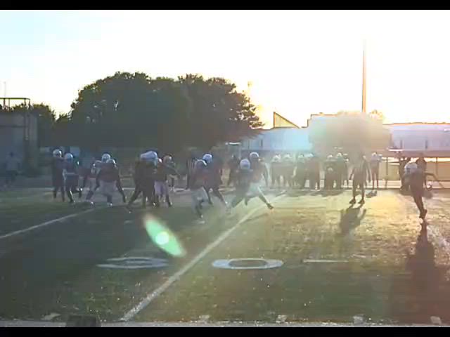 a good tackle from number 23