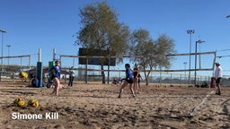McClintock vs Buckeye Union Beach Volleyball