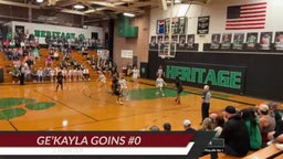 Ge'Kayla Goins Game Highlights vs Mountain Heritage Cougars 2024 1A NCHSAA Women's Basketball Championships