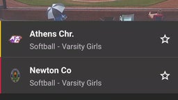 First Bomb for Newton Lady Rams