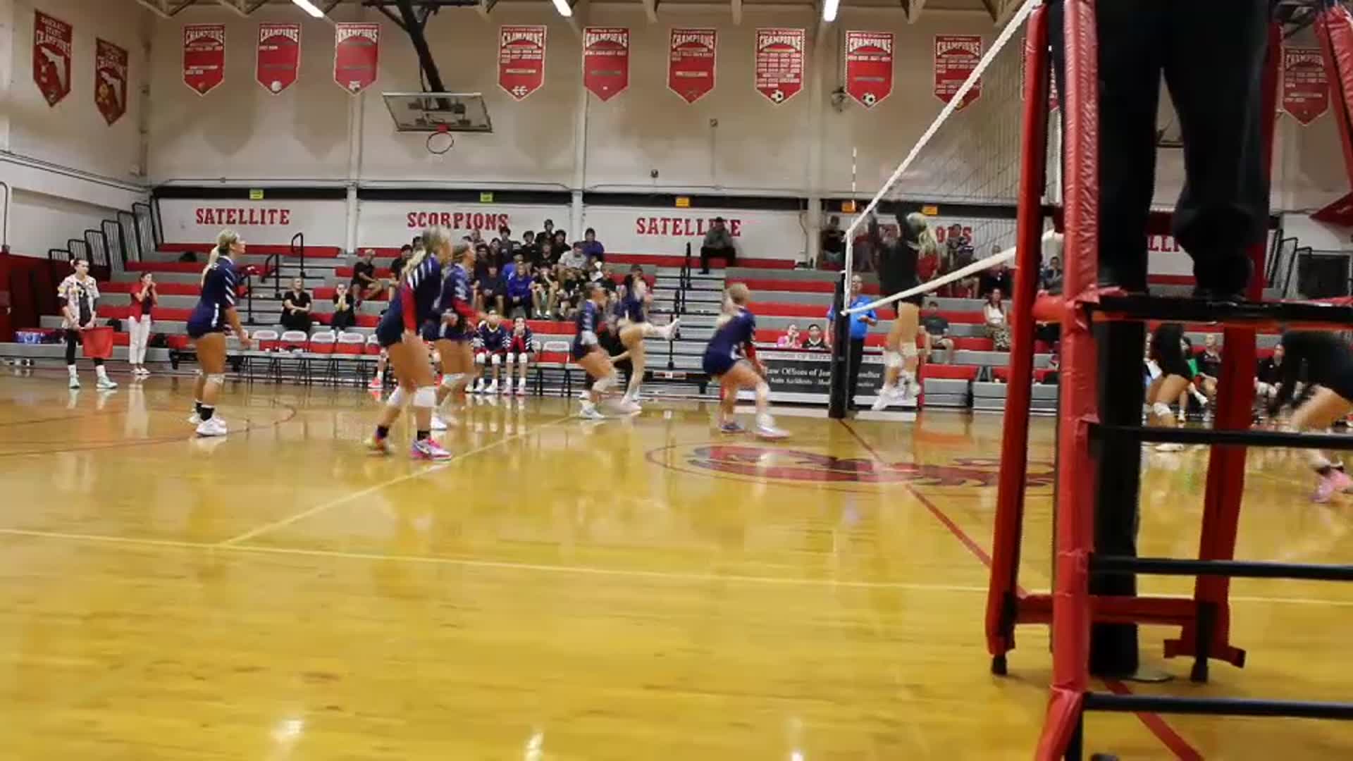 Kylee Fitzpatrick (sophomore) outside #11