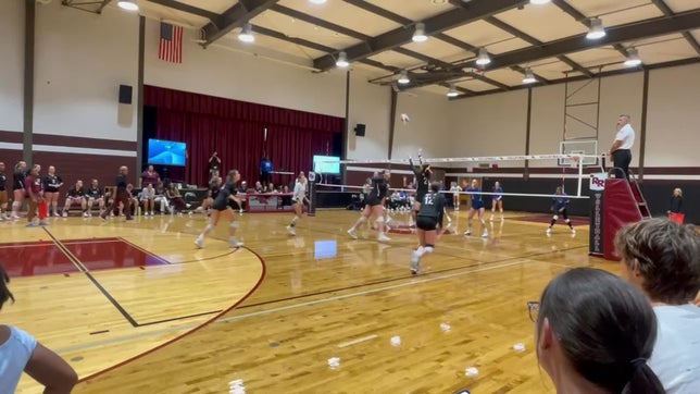 Block on UT bound #14 Addy Gaido