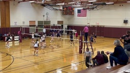 Alicia Acevedo #21 libero New Rochelle vs Scarsdale A