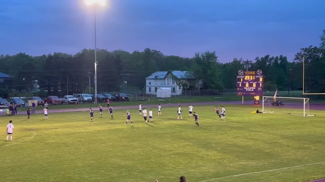 Jameson Wright (York Institute) #11 Goal against Harriman