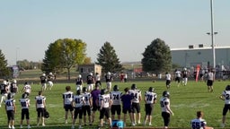 #24 end of video rocks QB after trying to recover for missed tackle