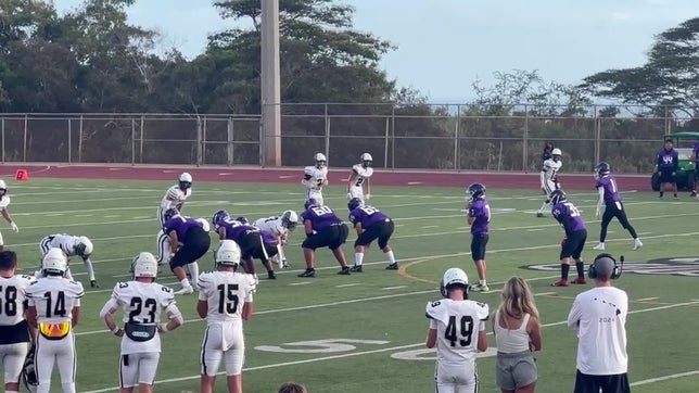 It Interception of the year against Pearl City.