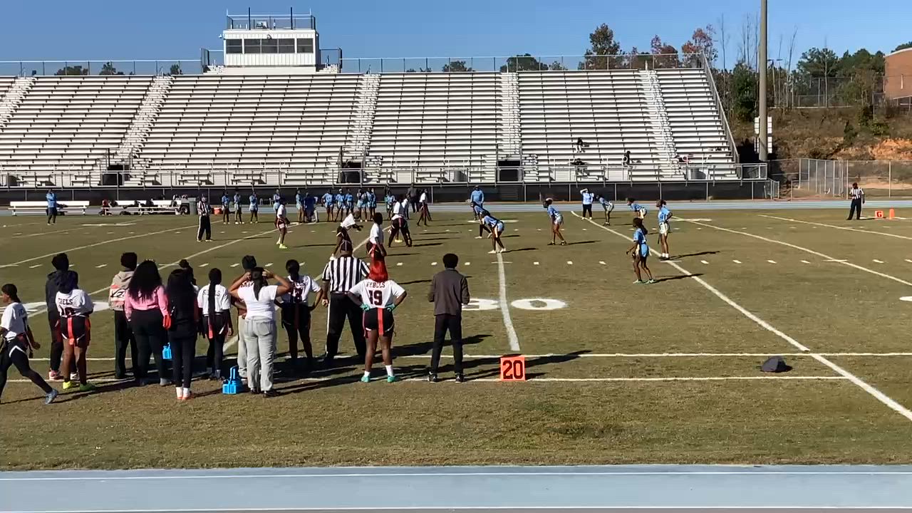 8 rushing yds by 2 (Makyah Ruth)