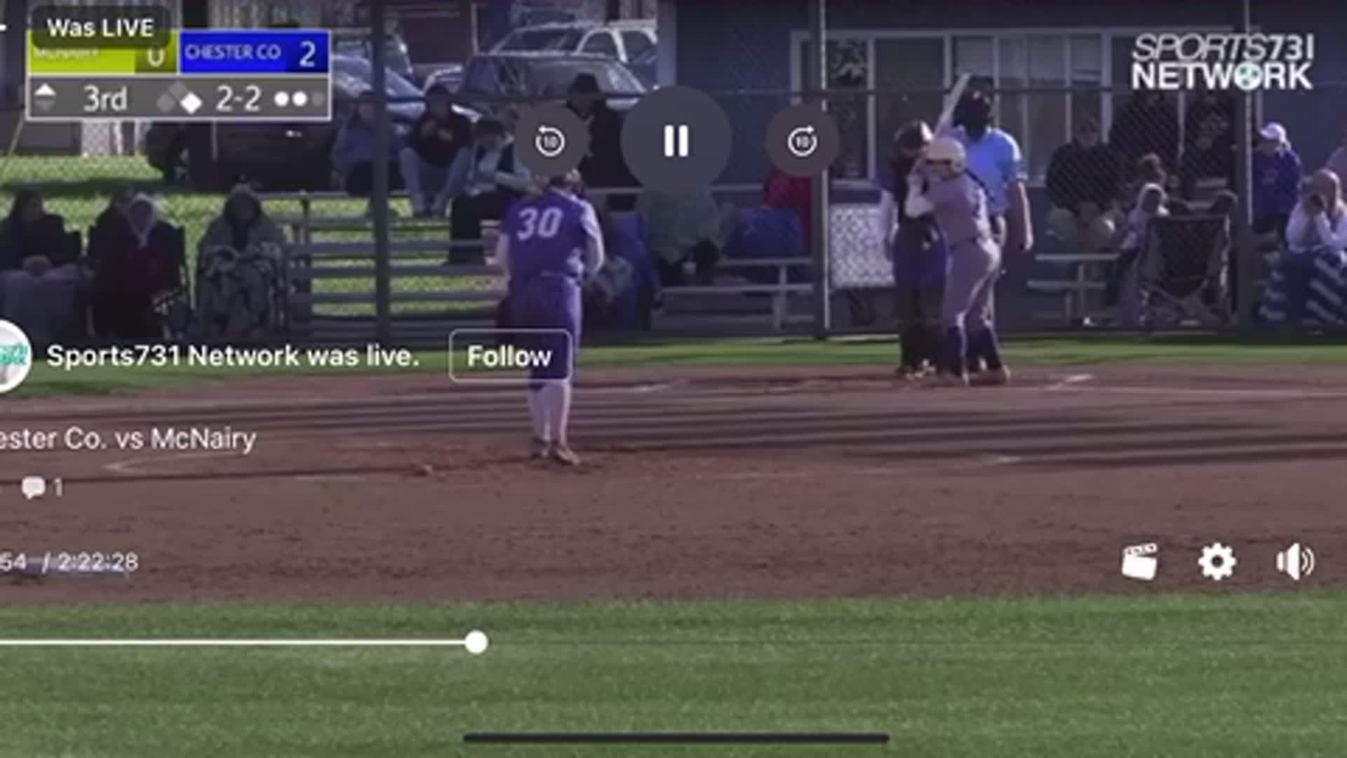 Home run #4 Freshman season