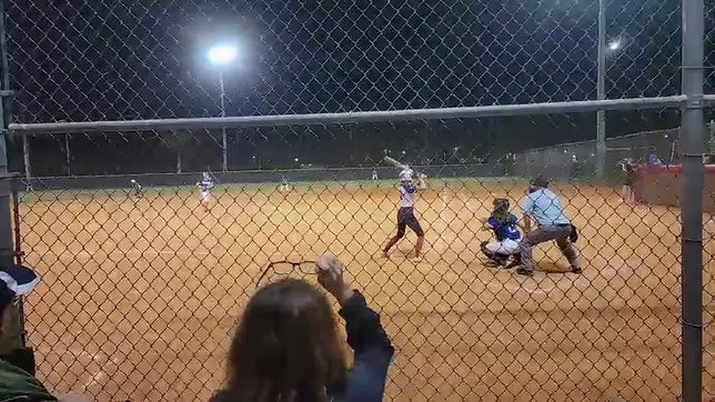 TJ's first homerun as a freshman at EHS on Varsity, 2/28/2023