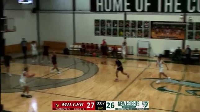 Ben Schumacher catch, turn and shoot for three!