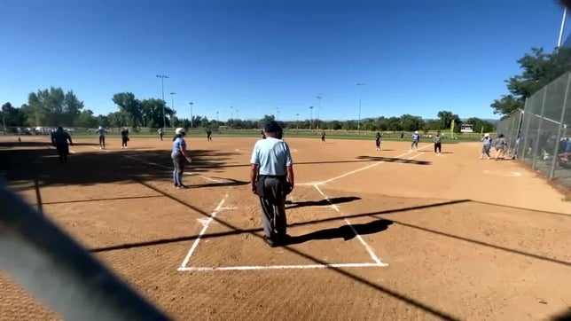 One of two home runs in the Spartan Invitational tournament.