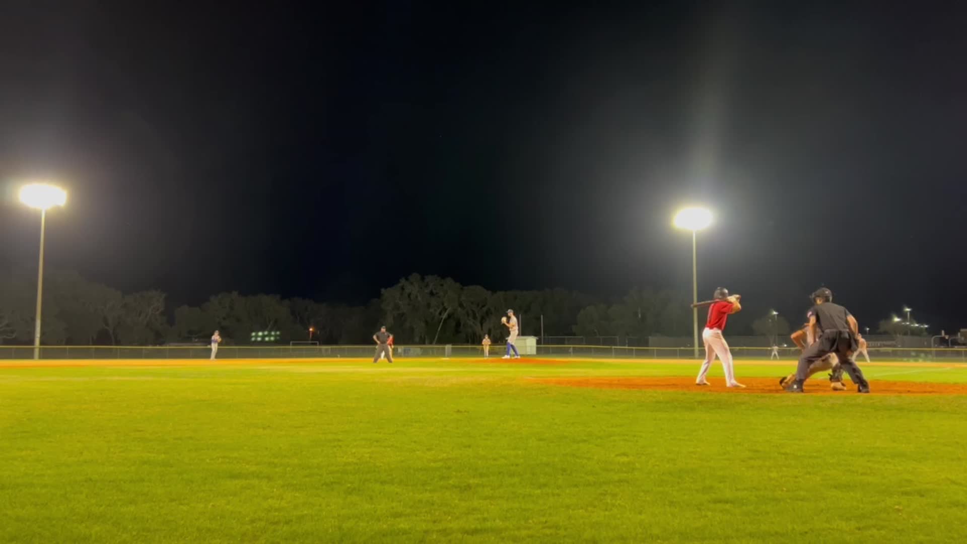 RBI double to left field