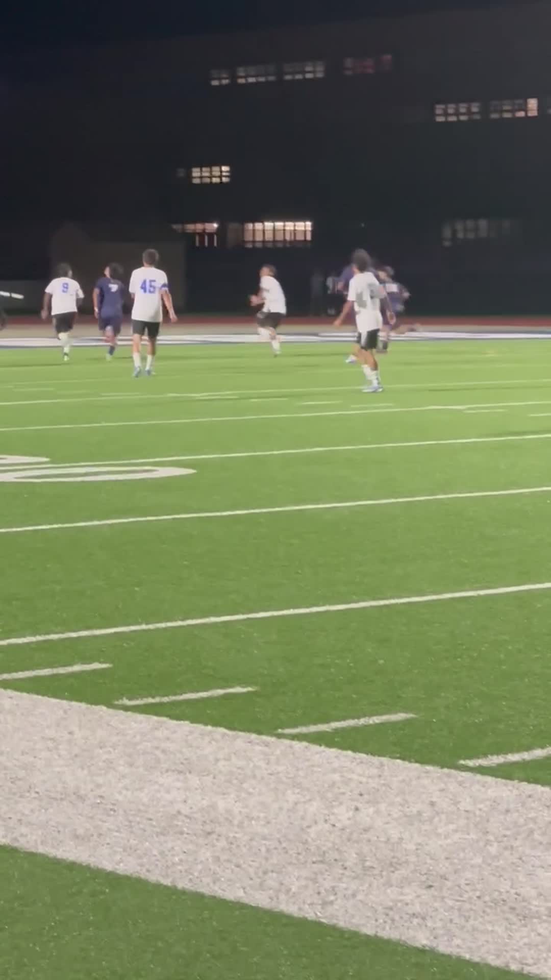 The Galvan Brothers playing together for the first time. A Senior and Freshman. Special moment.