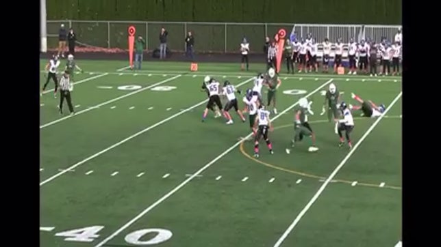 36 yard touchdown