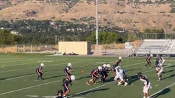 2nd touch down thrown by #3 Davian Tiznado freshman year