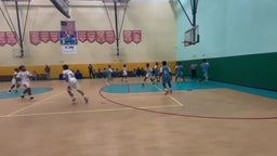 Darrell Sanders Rebound into 3 pointer