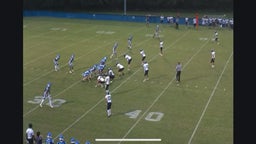 Andrayas Scott breaking tackles for long gain