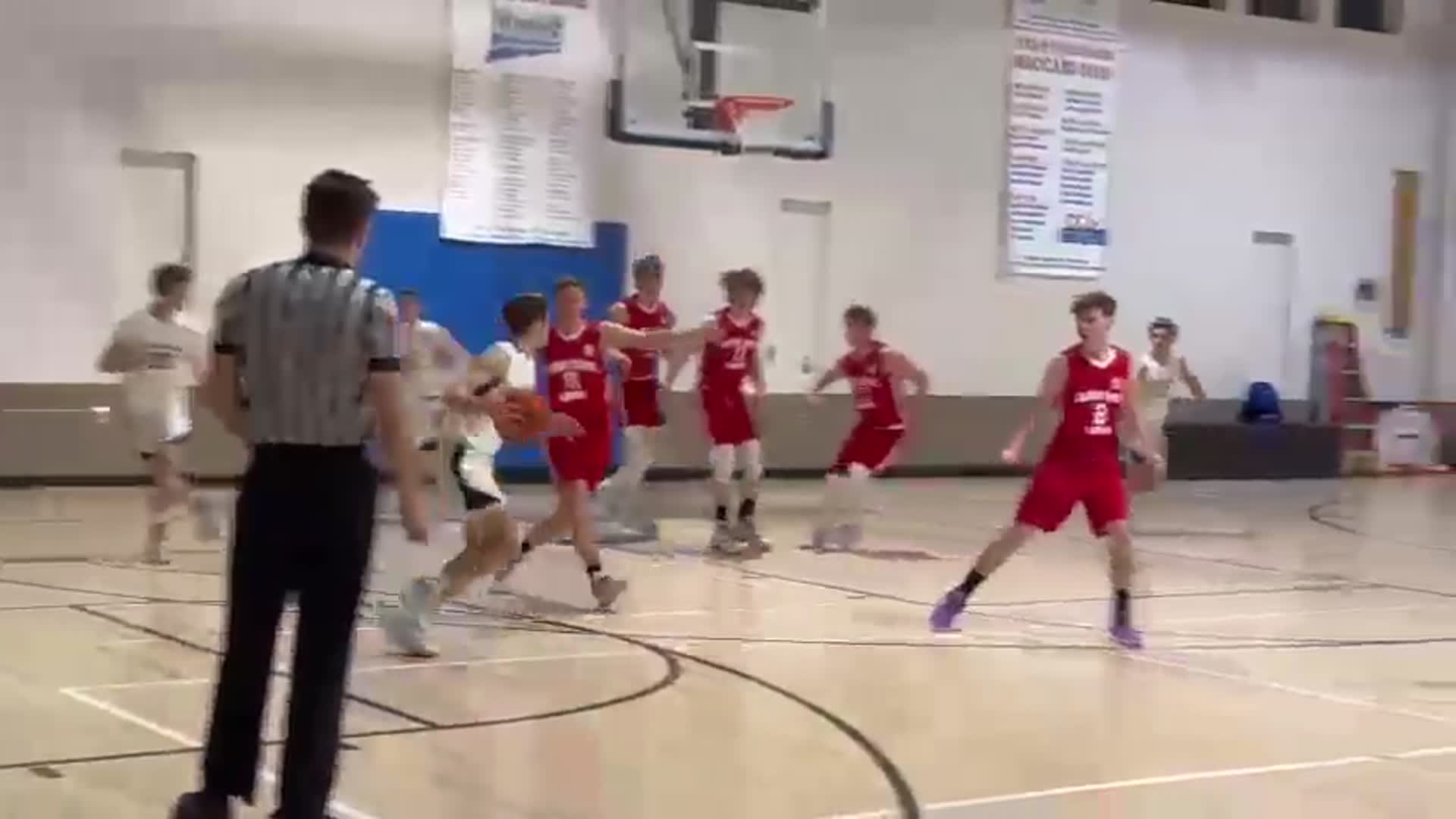 Noam Friedman three, assisted by Coby Shaw