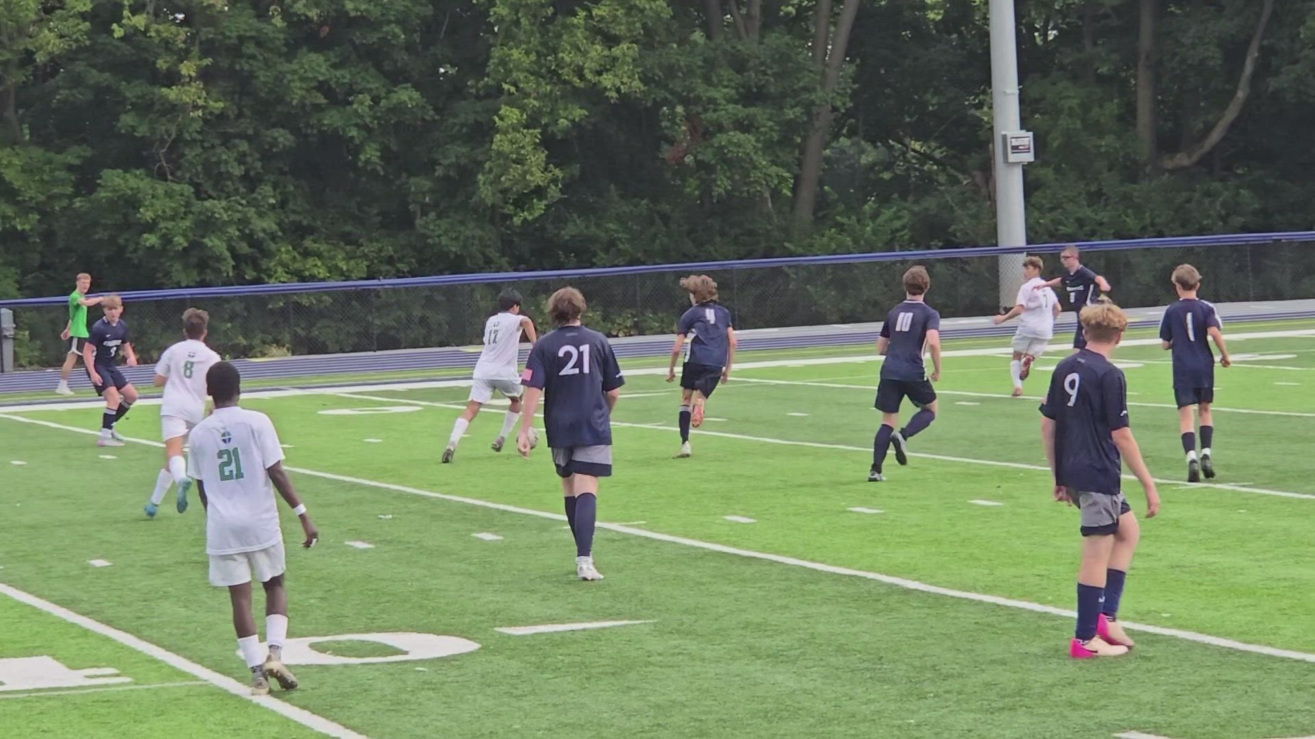 Team Chemistry on Display; Tyler Moss Puts Away CJ's Opening Goal