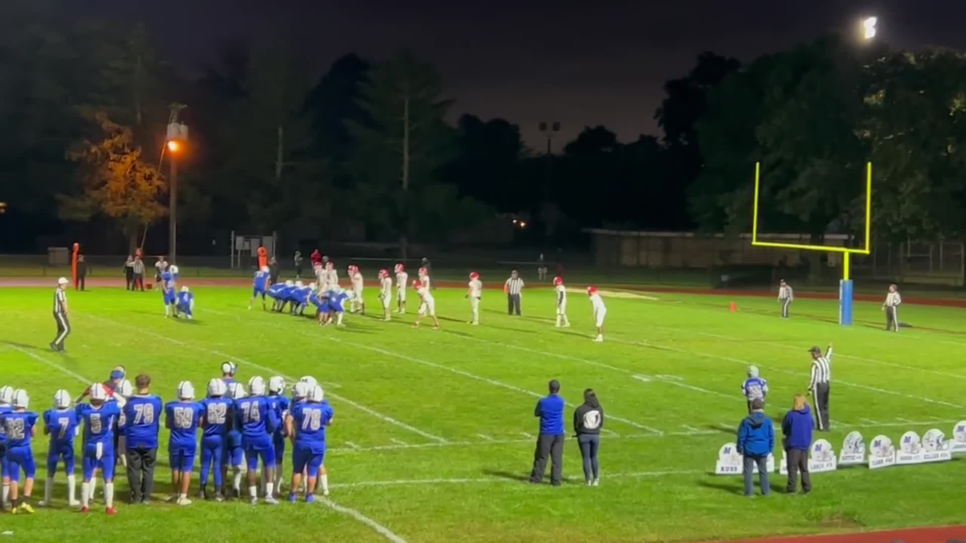 BlueJays 28 yard field goal