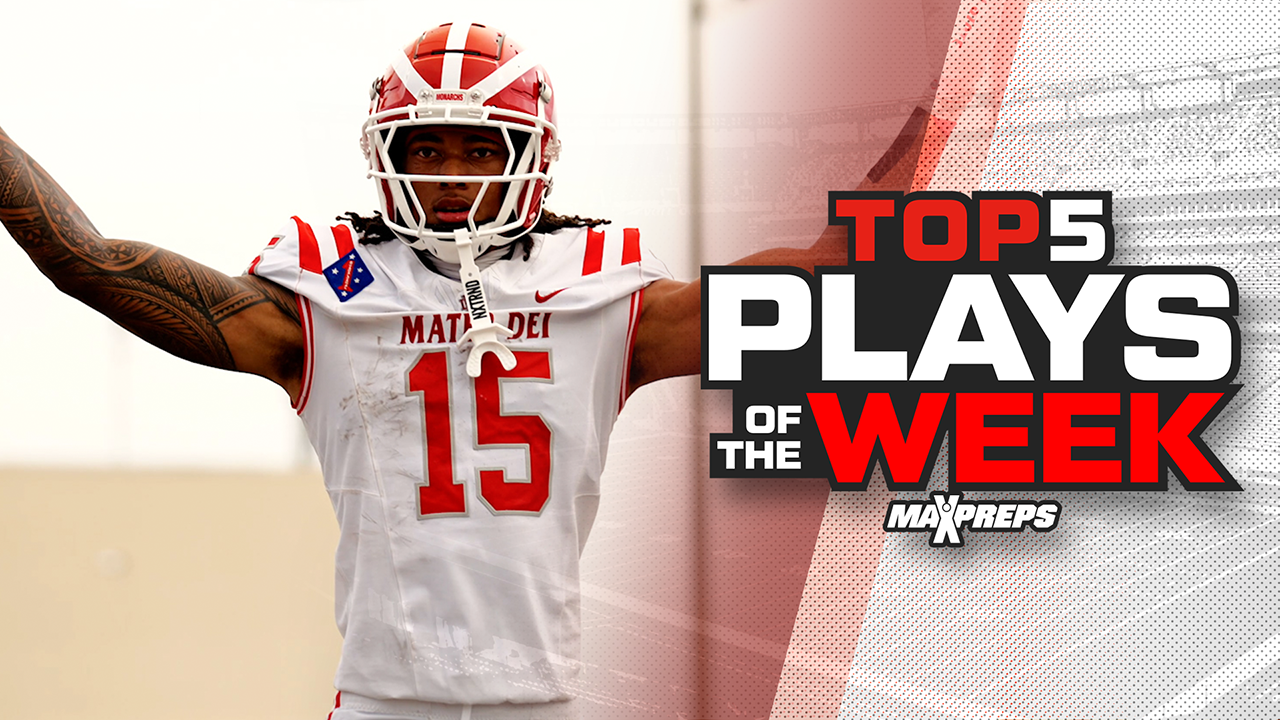 MaxPreps Top 5 High School Football Plays of Week 1 | 2025 Season