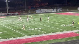 Catherine with two more goals against Lake Highland to secure a 2-0 victory.