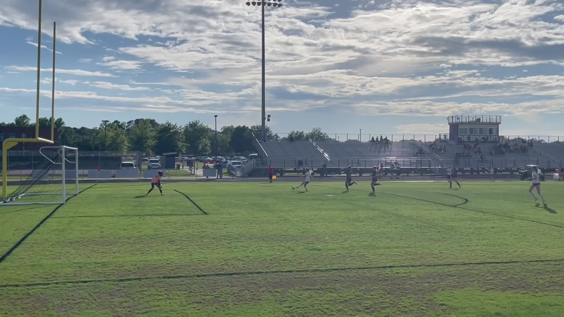 Bianca Game Winning Goal with Assist from Ava!