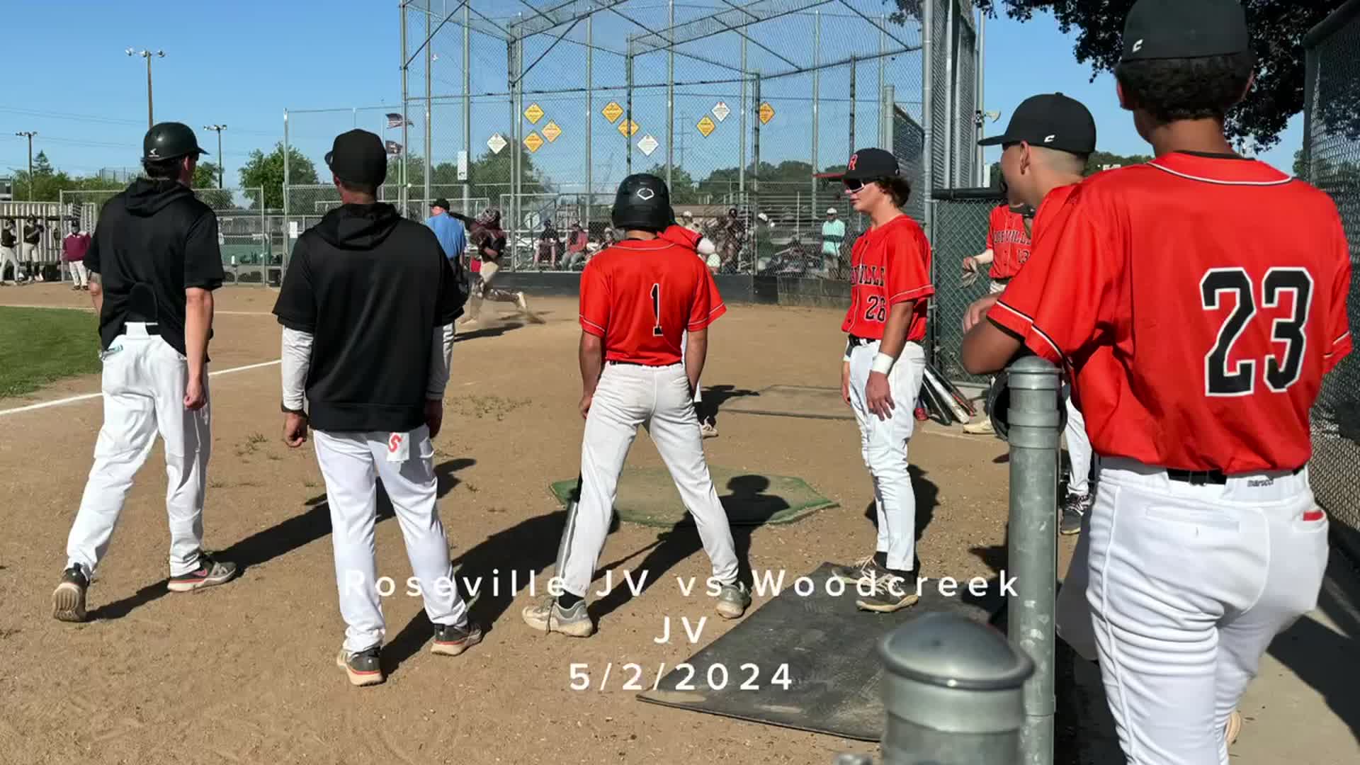 Roseville JV vs Woodcreek JV 5/2/2024