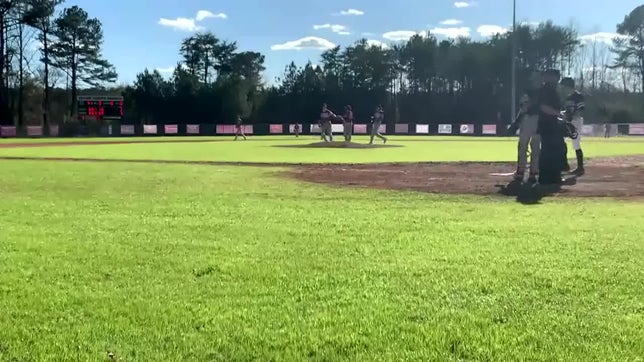 Jay Marbutt with a strikeout vs Decatur Heritage