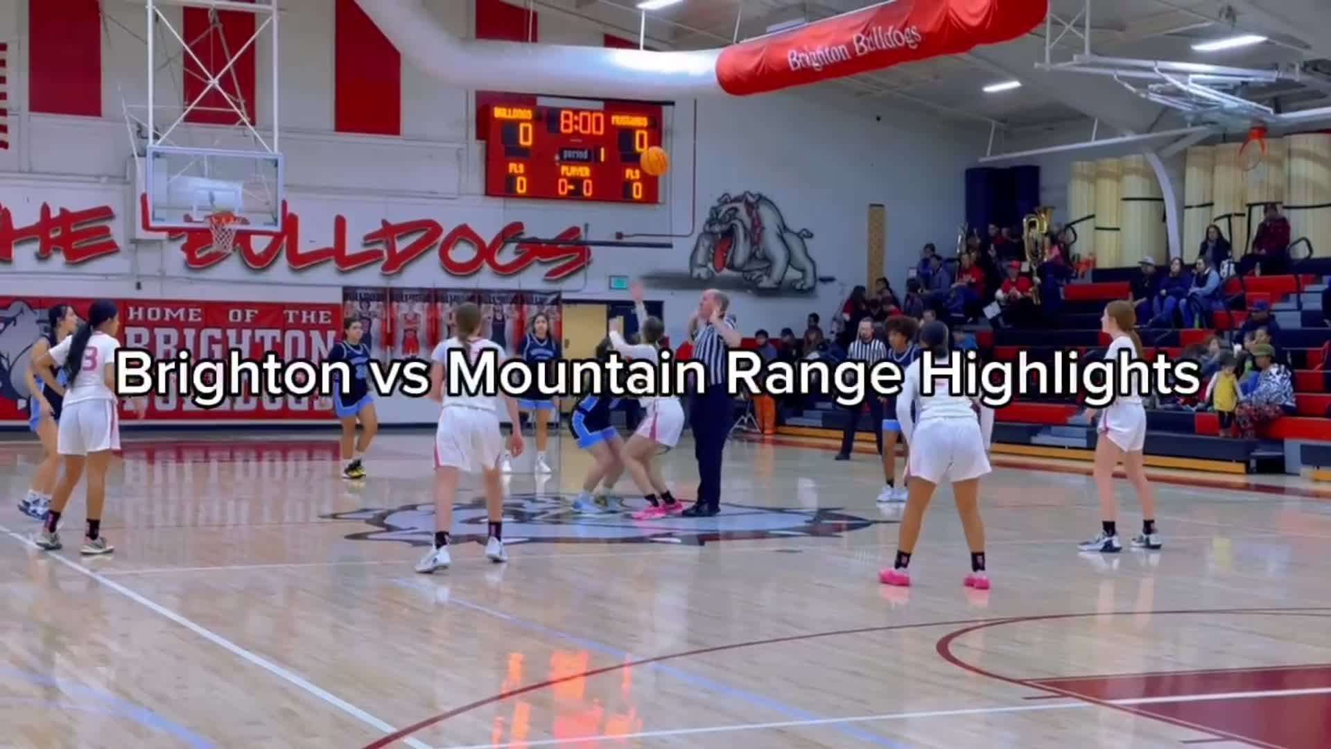 Brighton vs Mountain Range Highlights