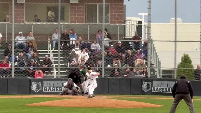 Pitching against Copper Hills, 5 inn, 3 hits, 1 ER, 7 K's