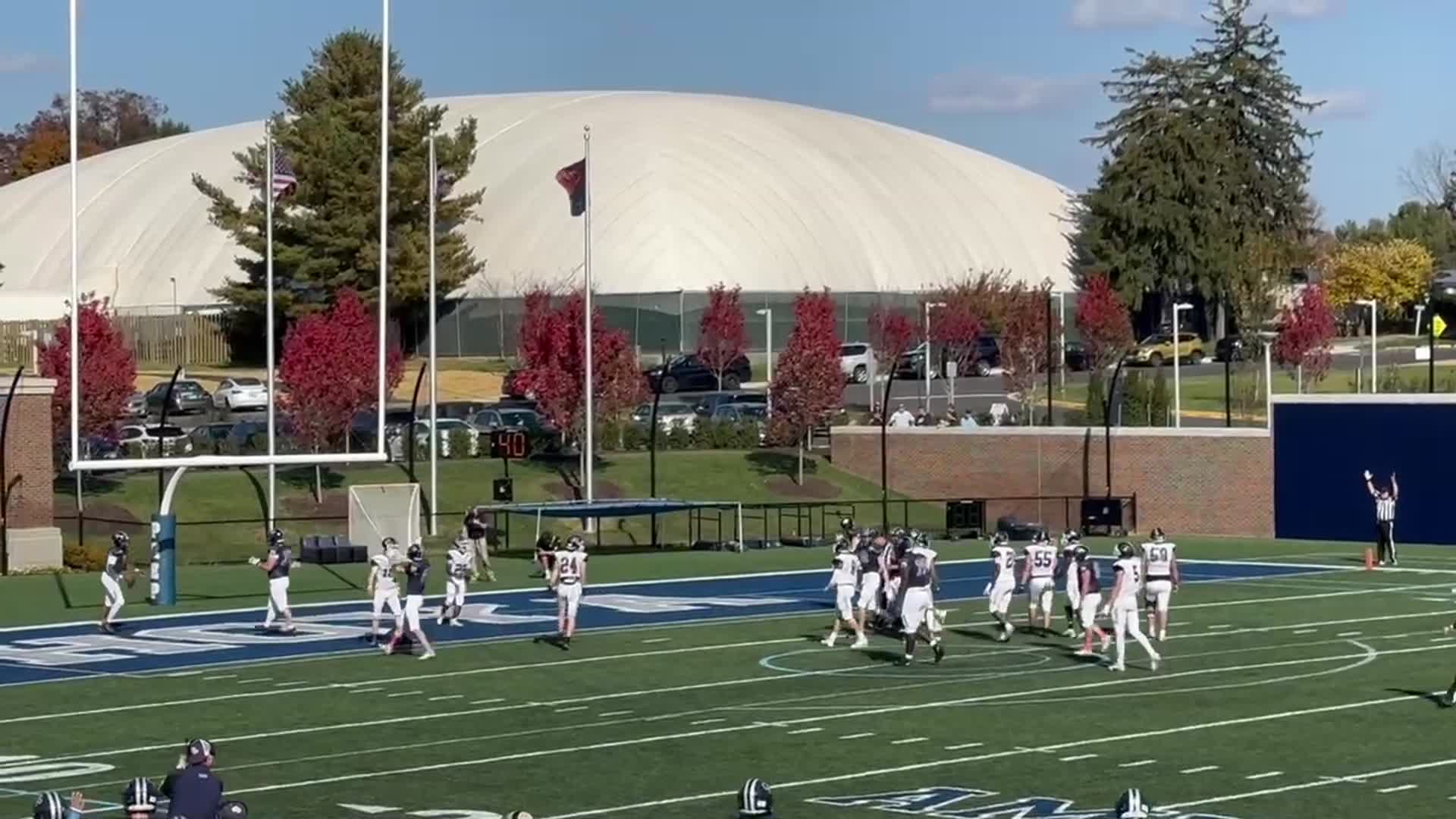 GP's Colin Reynolds scores his 13th rushing TD on the year