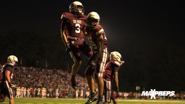 Highlights of Don Bosco Prep's (Ramsey, NJ) 14-9 win over Bergen Catholic (Oradell, NJ).