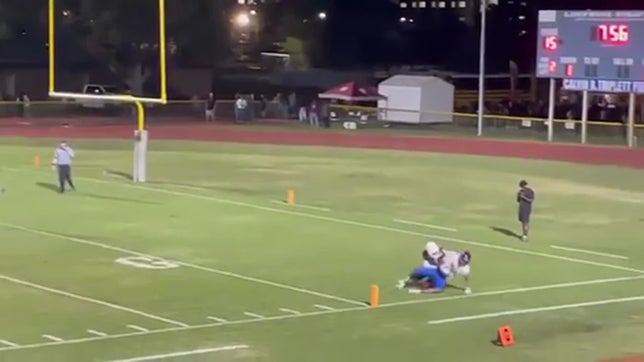 High point TD throw to #19 KJ Davis