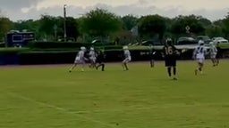 Christopher Martinez makes his First Goal!