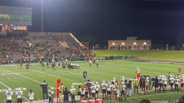 Kayden Vickers #20 68 yard pass to Cason Nababarrette #2