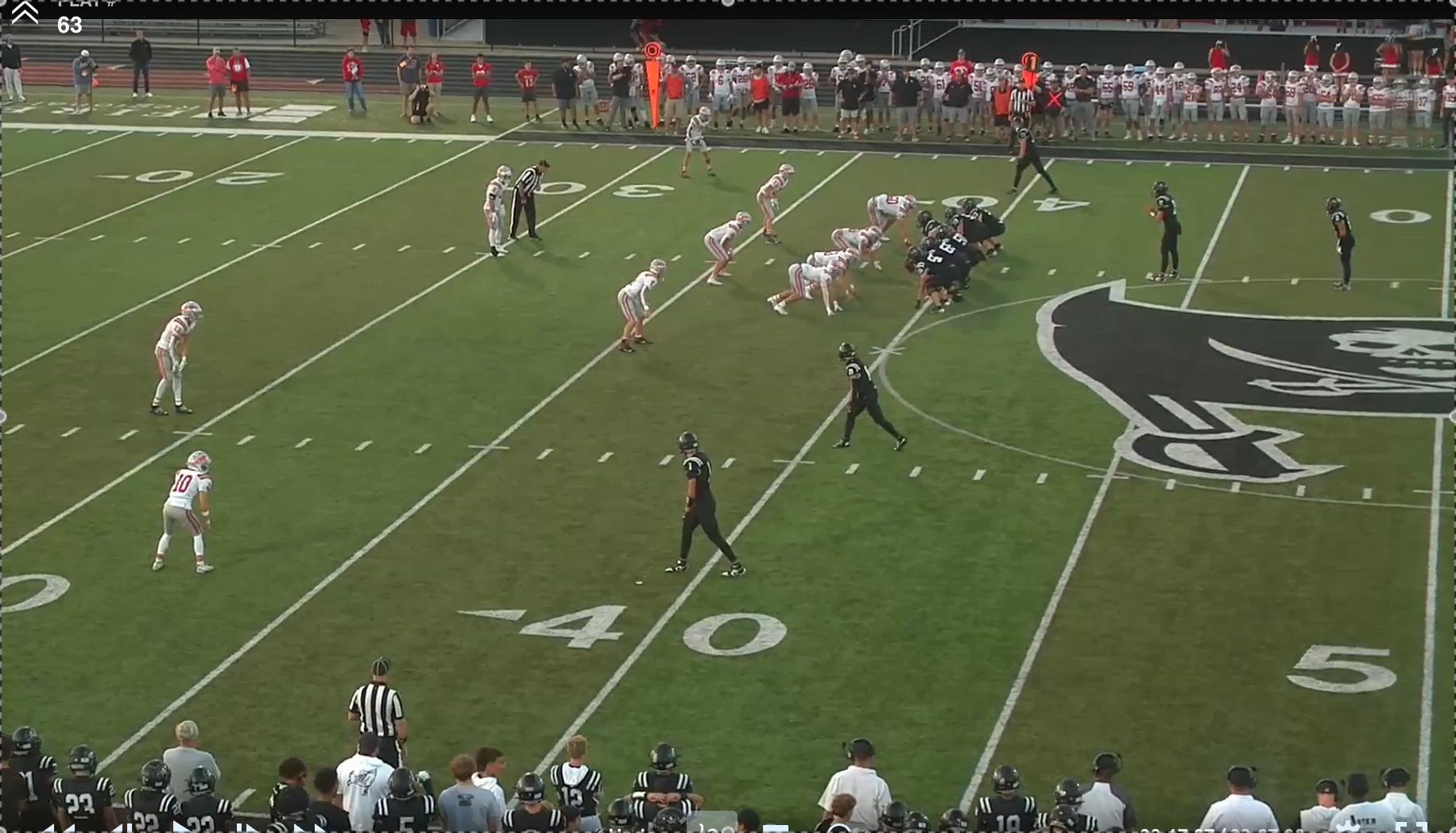 Perkins vs Bellevue Varsity TD