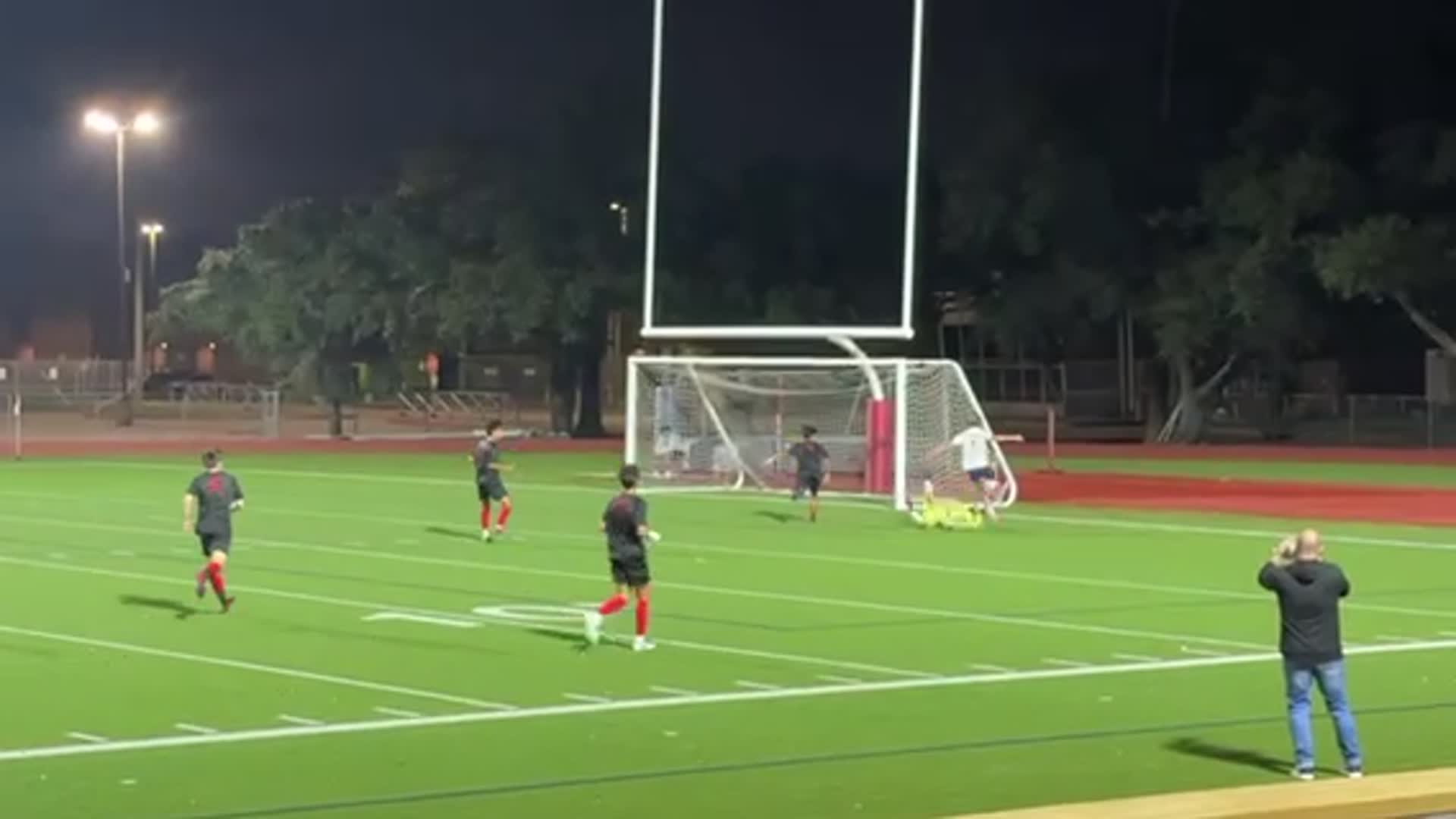 Great save vs Tompkins