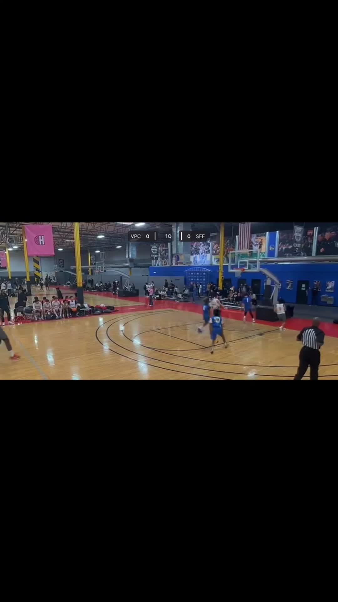 Landyn Colyer #1 6'6 G/SF SFA Academy vs Veritas