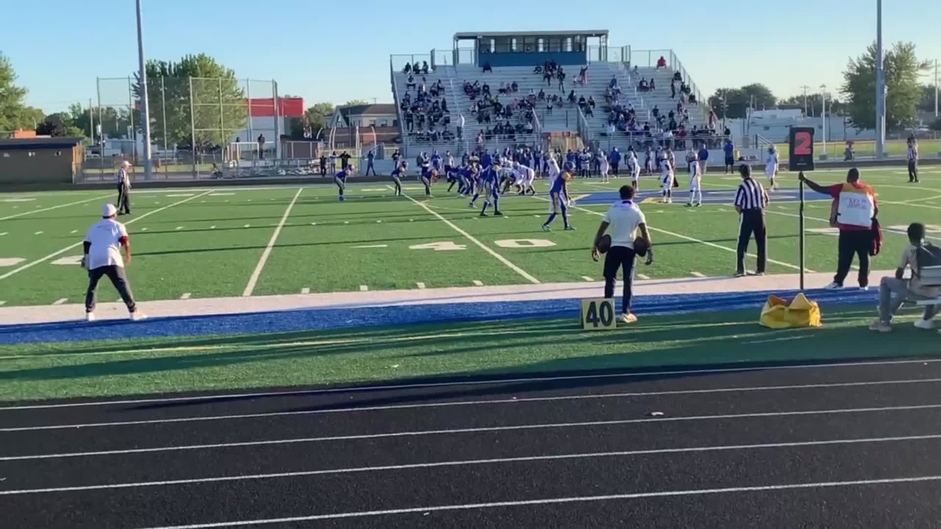 #1 on the tackle K Vinson