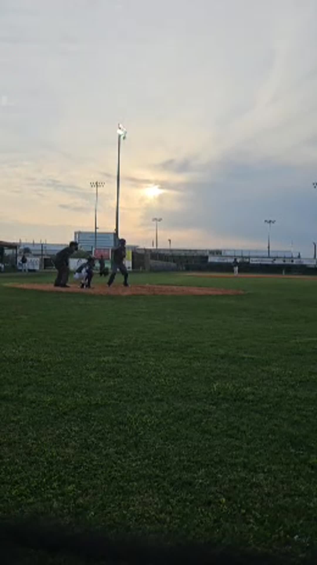 1-0 fastball crushed to left center field 400+ feet