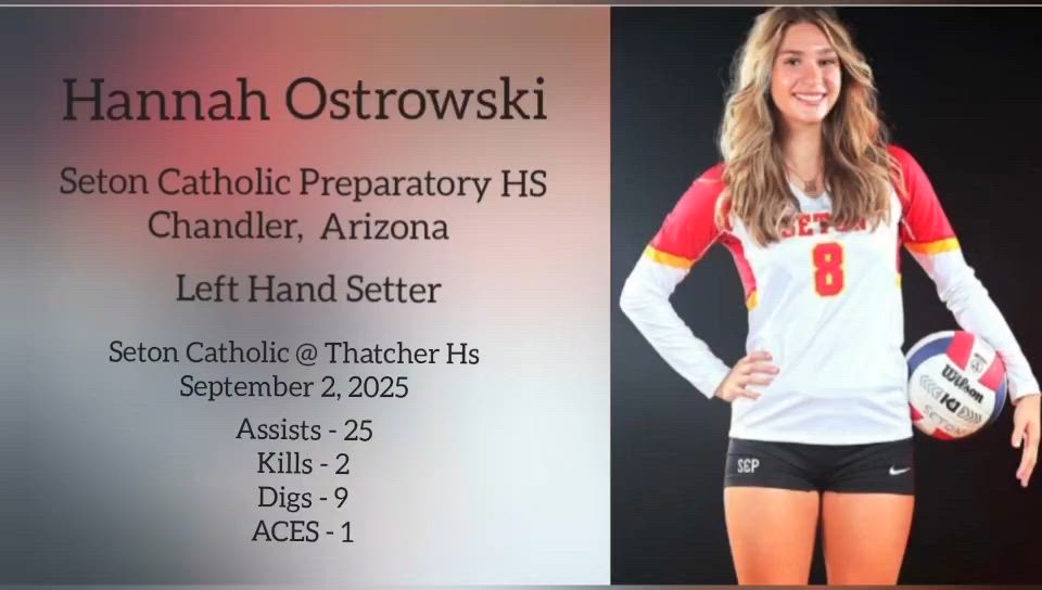 September 2, 2025 Seton Catholic Preparatory vs Thatcher H S