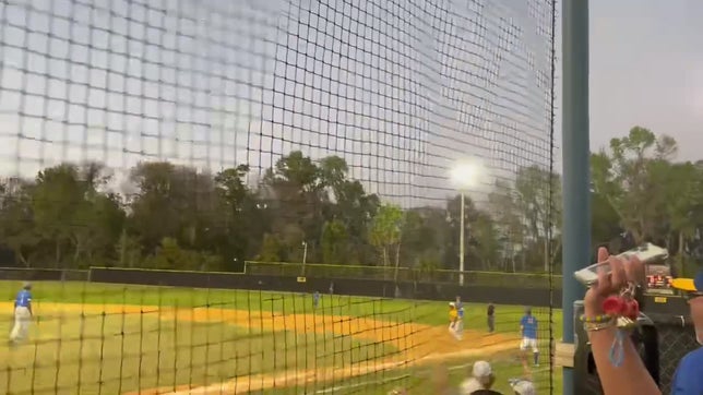 Luis Roman hits his 2nd home run against Wildwood