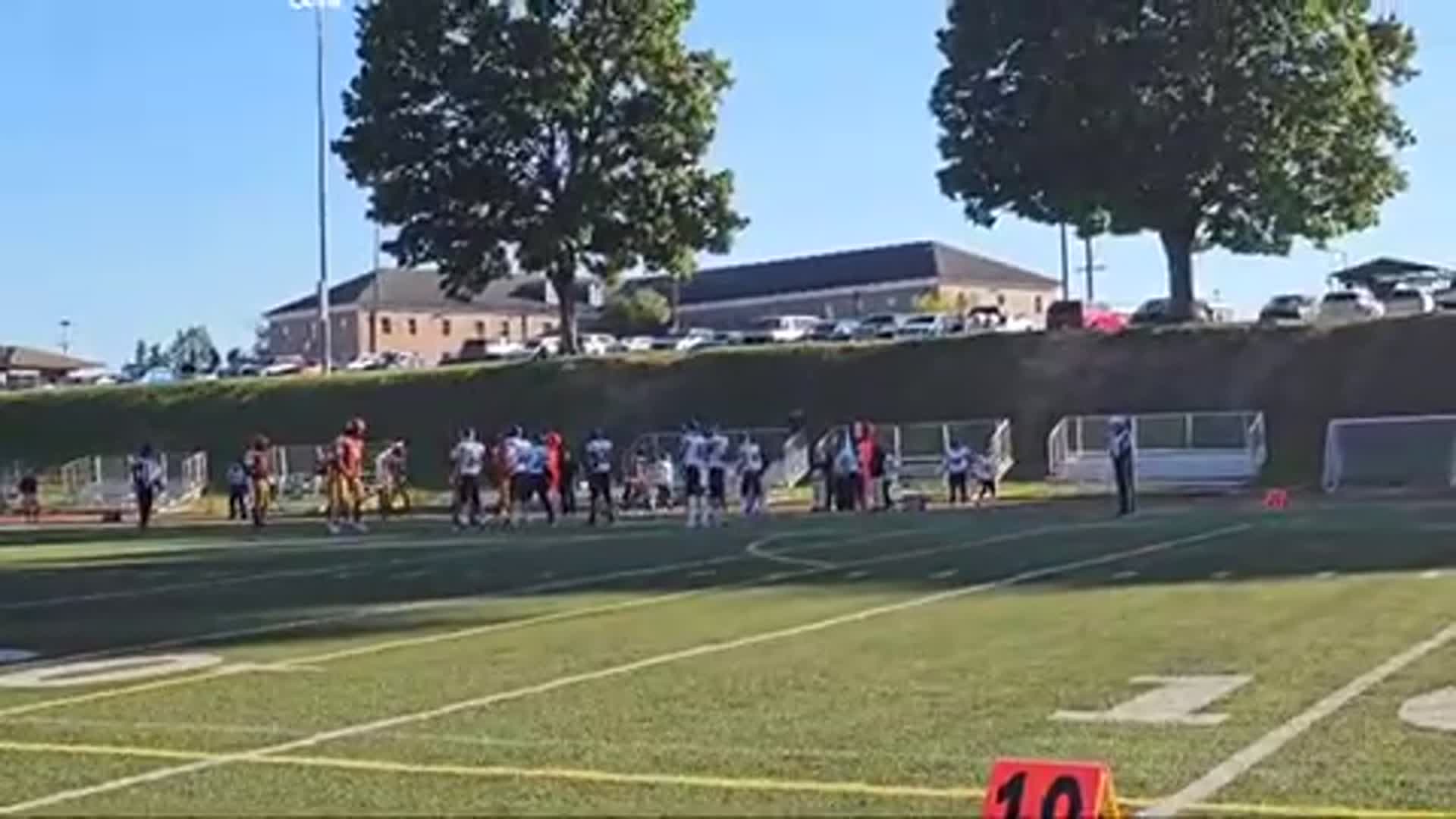 Breaking through the line