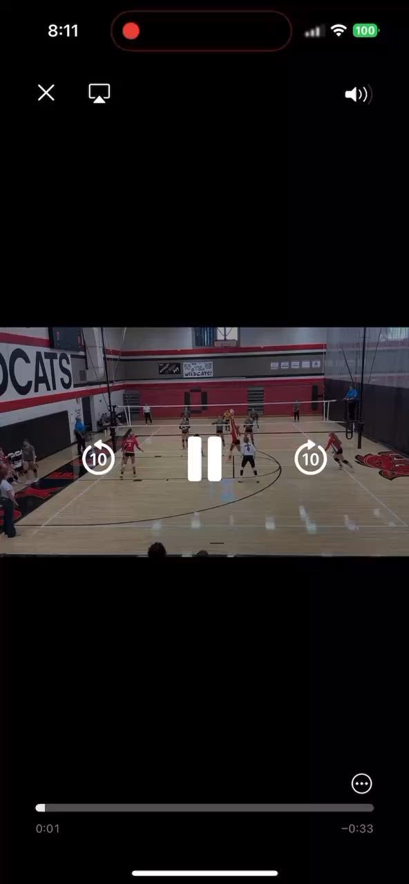 11 kills against bell plaine 2 set game