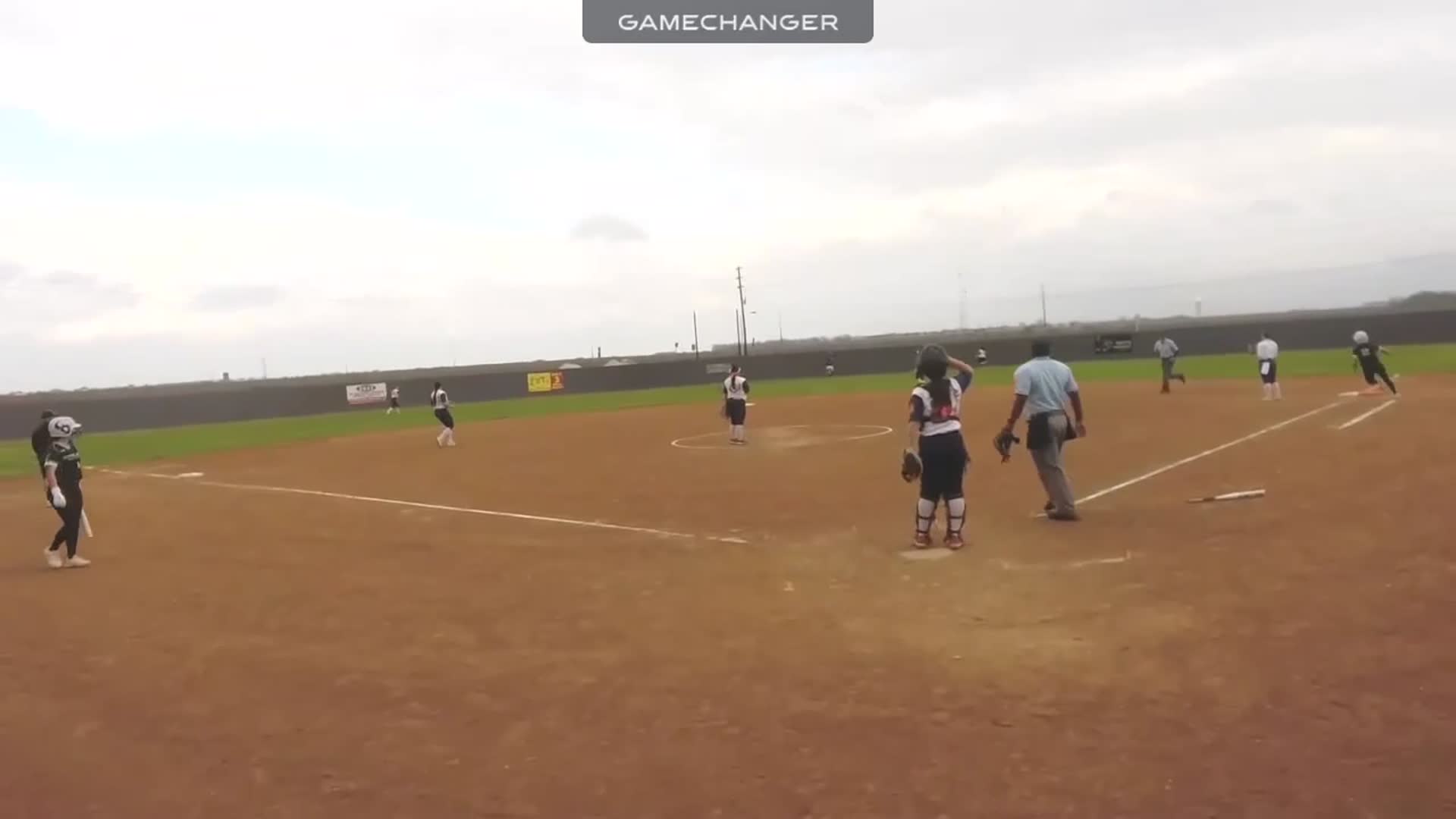 Gap shot to right/center