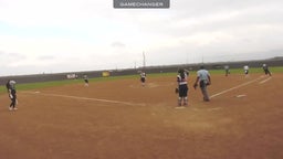 Gap shot to right/center